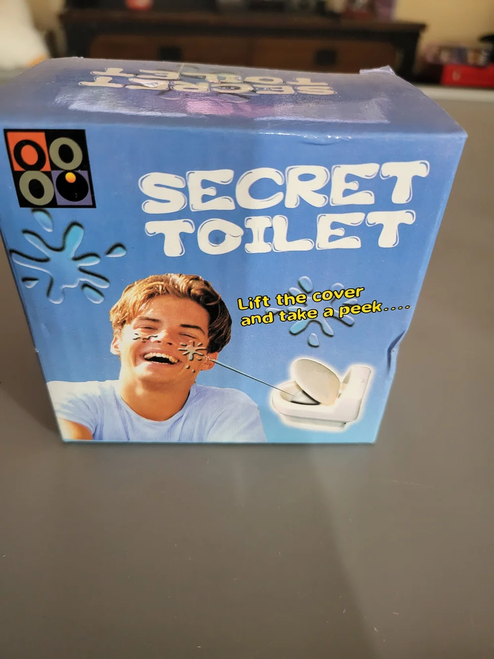 Secret Toilet Gotcha Prank Gag Toy New in Box